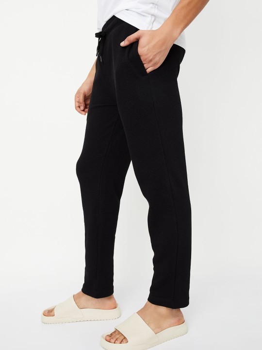 Men Cotton Straight-Leg Lounge Pants