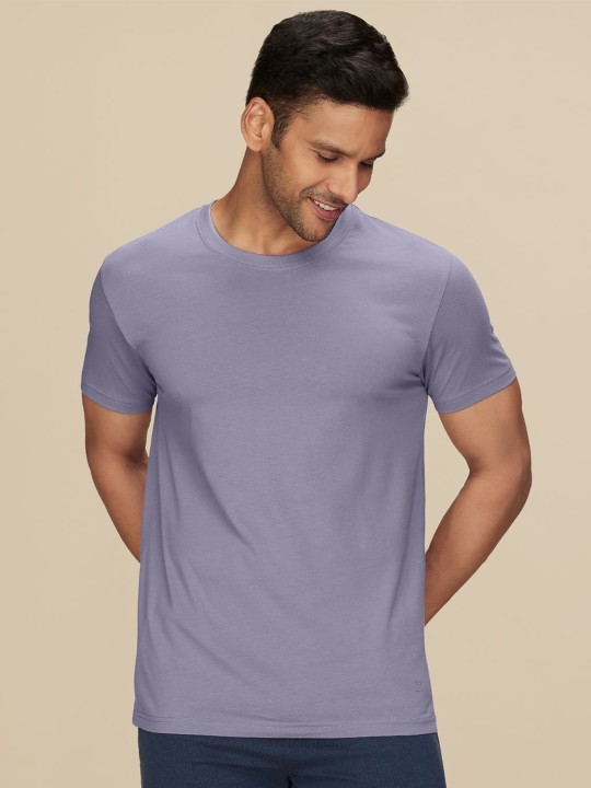 XYXX Pace Ultra Breezy, Super combed Cotton Solid Crew Neck T-Shirt