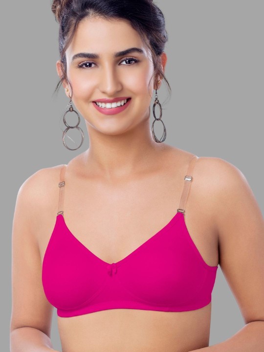 BRIDA LADIES INNERWEAR Medium Coverage Rapid-Dry Non-Padded Transparent T-shirt Bra